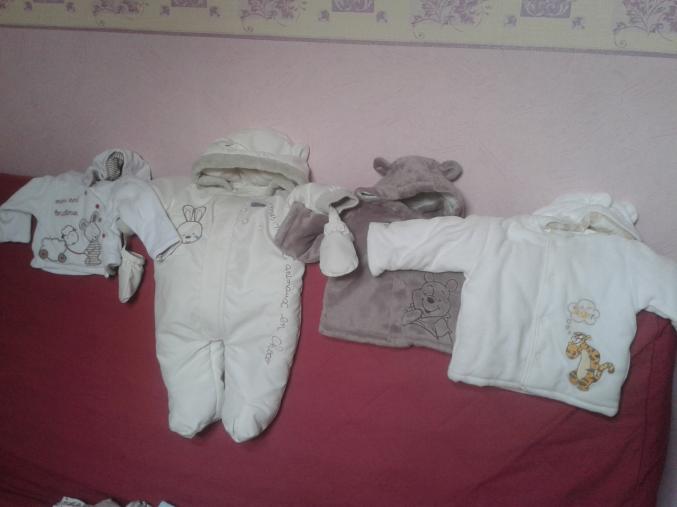 Vêtements bebe garçon maissance a 6mois