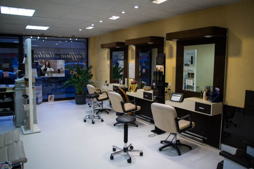 Maison plus salon de coiffure