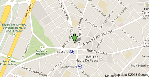 Beau studio idéalement situé à la Muette