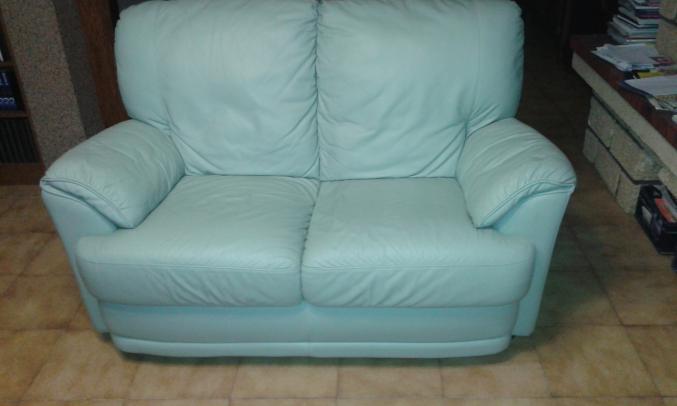 CANAPE CUIR 2 PLACES