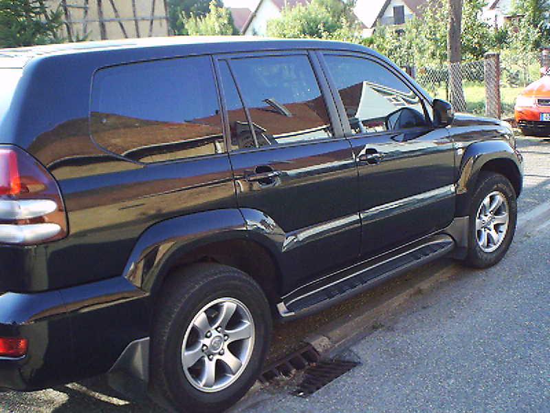 Toyota land cruiser enden park