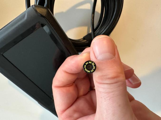 Endoscope neuf voiture industrielle double caméra 5m