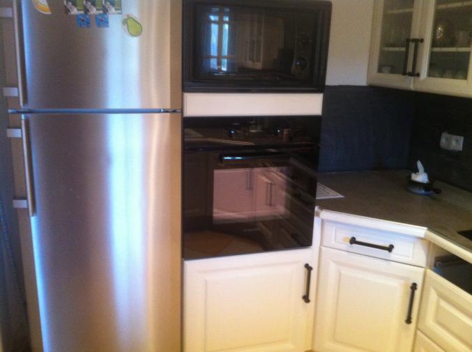 Cuisine en bonne état pour une superficie de 8m2