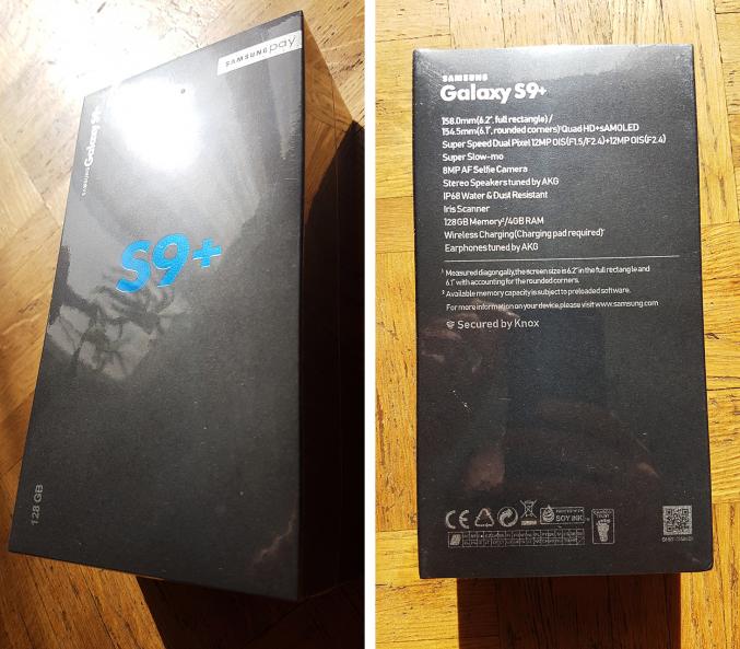 Samsung Galaxy S9+ 128Giga NEUF (SOUS BLISTER)