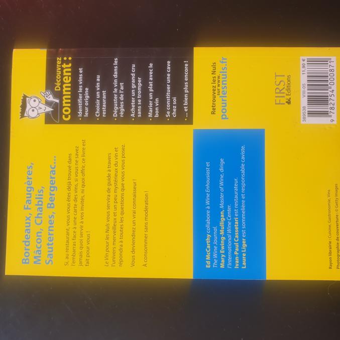 Guide le vin pour les nuls