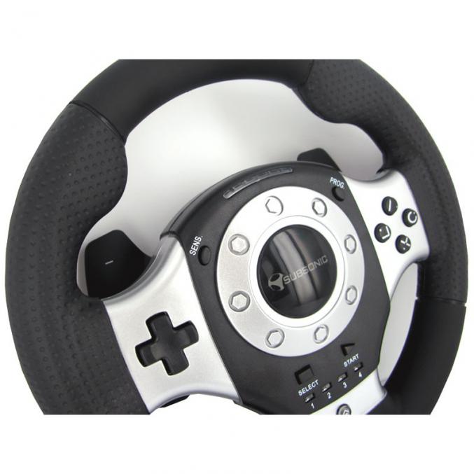 Volant ps3 et PC racing pro subsonic