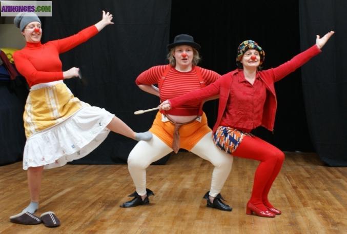 Cours de clown à Paris : atelier hebdomadaire 2012/2013