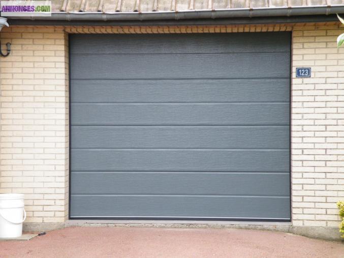 Porte de garage sectionnelle couleur