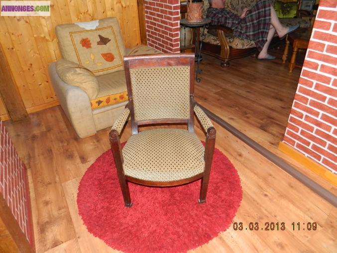 Vend fauteulle napolean 1er