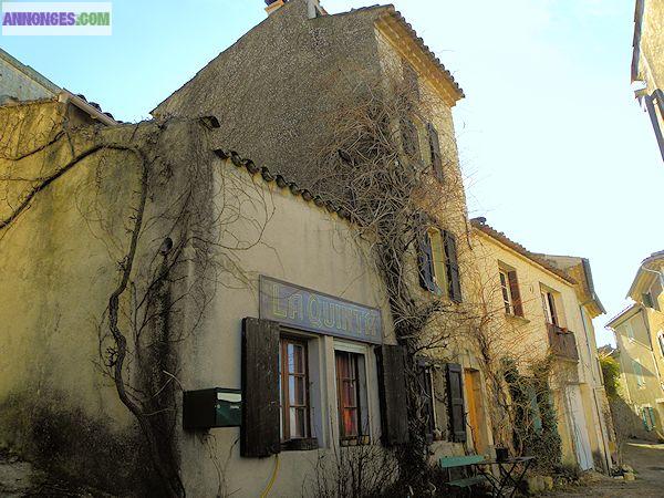 Vente maison de village de charme en Luberon Provence