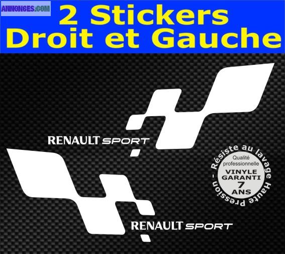 Stickers RENAULT SPORT bas de caisse