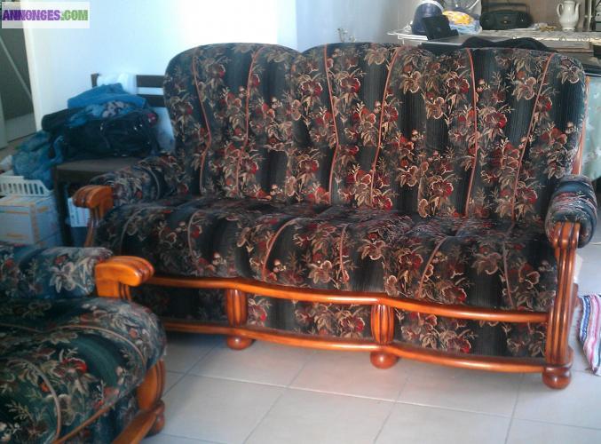 CANAPE + 2 FAUTEUILS