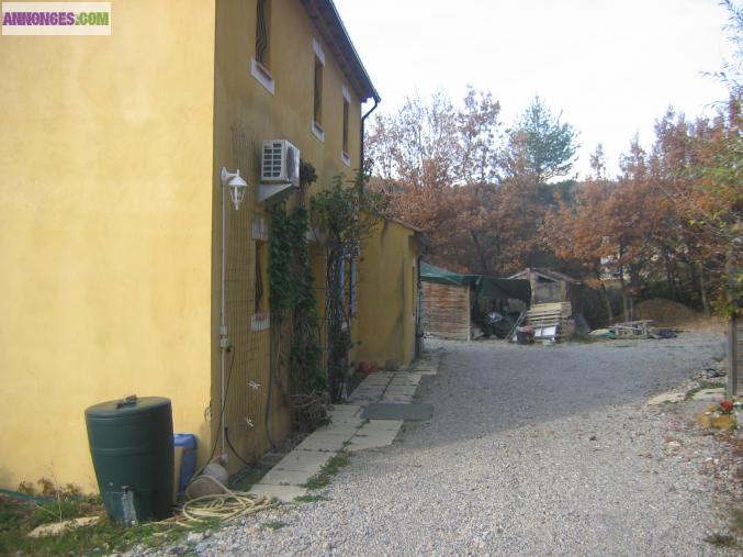 Maison 120 m2+terrain 1600 m2