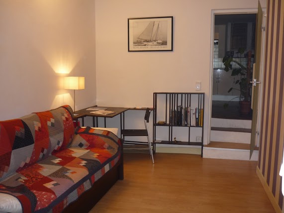 GÎTE centre LORIENT T3 RDC terrasse jardin véranda