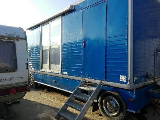 Remorque fourgon cuisine