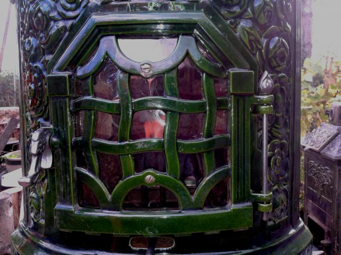 Poele a bois Charbon restauré