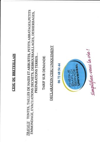 Travaux de jardinage 