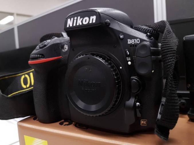 Nikon D810 avec 7500 clics