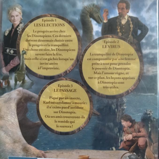 Pochette de 2 DVD Dinatopia 