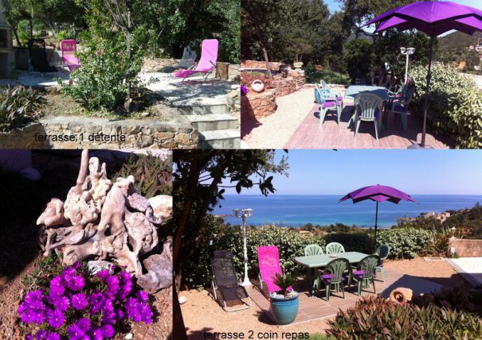 Villa vue mer corse du sud