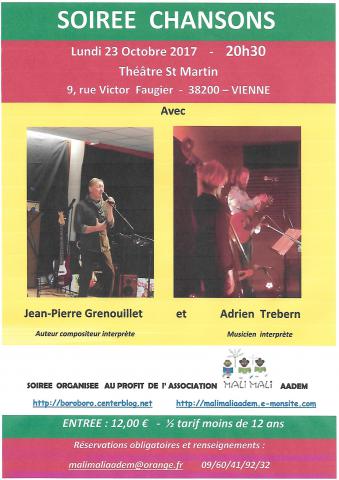 Soirée chansons françaises