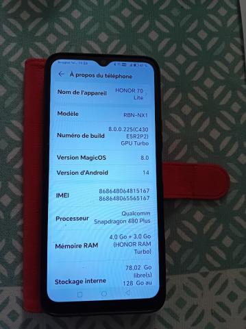 SMARTPHONE HONOR70 LITE 5G