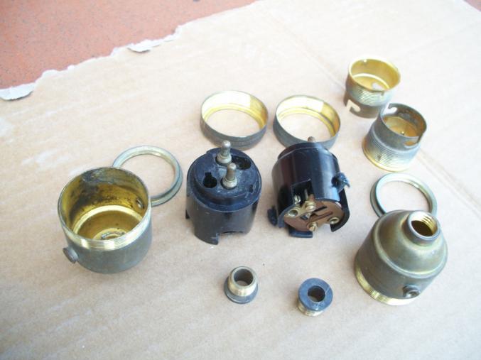 Douille laiton à interrupteur a tirette