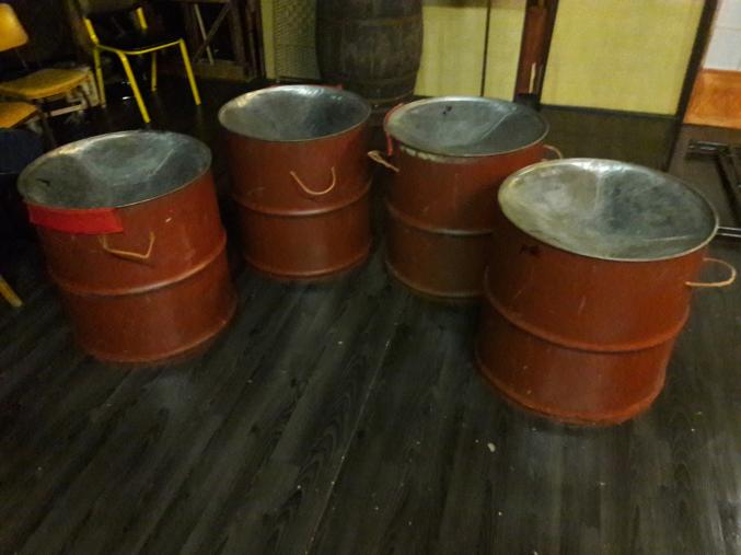 Vends lot de steel drum tenor bass