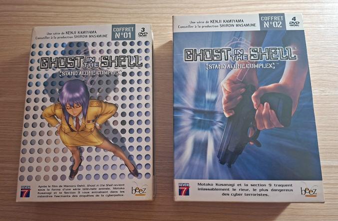 2 Coffrets DVD Ghost in the Shell – Stand Alone Complex (26 épisodes)