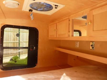 Mini caravane Teardrop Alpina Retro vintage -45% du neuf