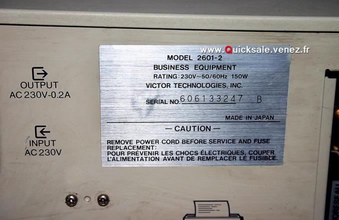 Ordinateur Victor VPC II