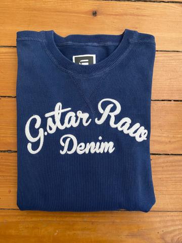 Pull G-star raw bleu