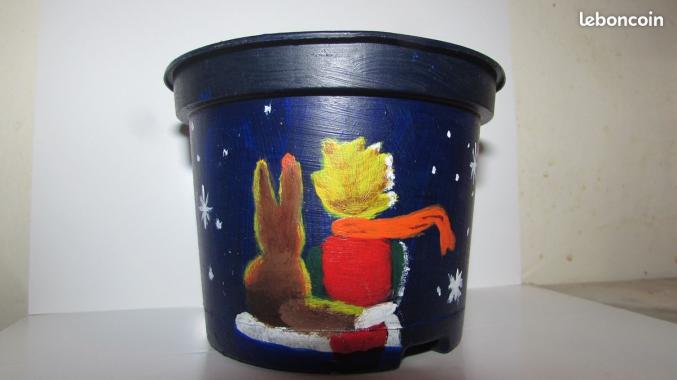 Pot de fleur de Petit Prince 