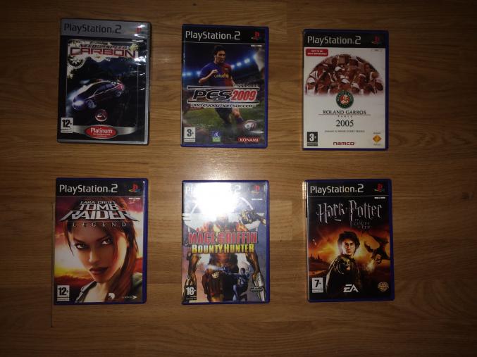 Lot de 6 Jeux PS2
