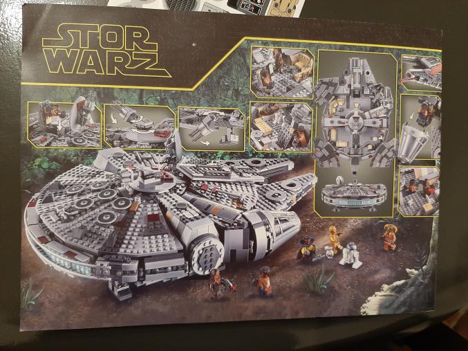 X1- Faucon Millenium Star Wars 2019 compatible lego Livraison comprise
