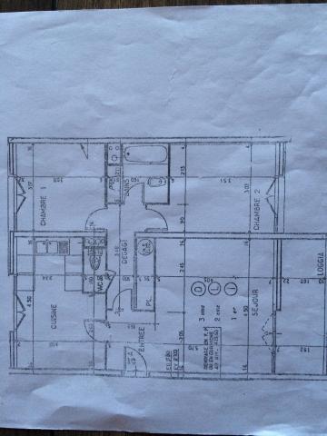 Grasse, beau 3 p proche dans parc verdoyant 