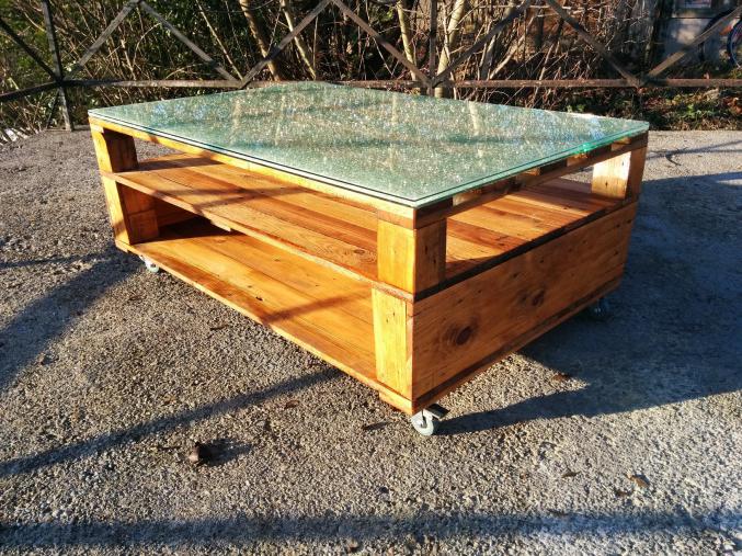 Table basse Artisanal (façon palette)