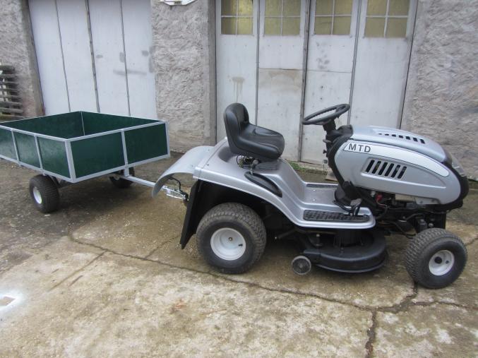 Tondeuse remorque