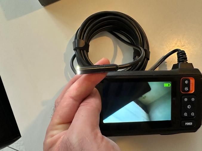 Endoscope neuf voiture industrielle double caméra 5m