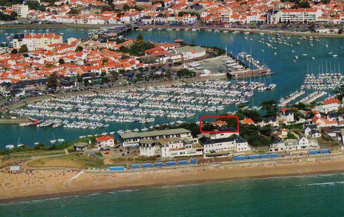 VILLA  9 p à 50 m de la PLAGE, Vue panoramique sur Port la Vie