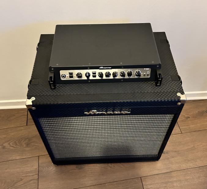 Amplis Basse Ampeg pf800 + hp 210he