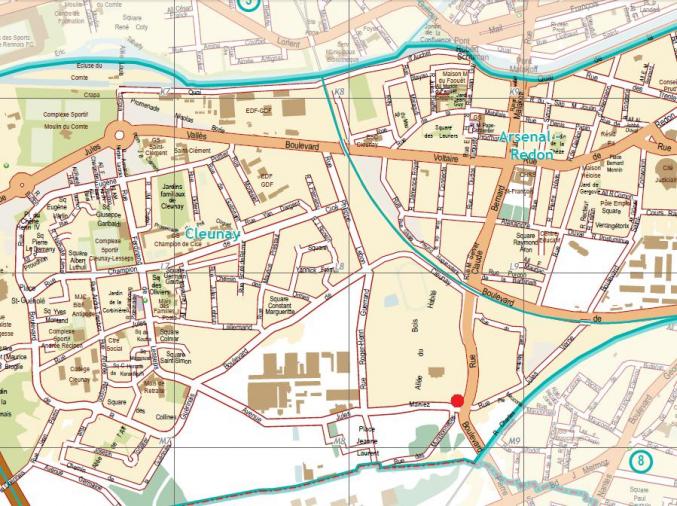 Appartement T3 Avenue Jules Maniez 35000 RENNES.