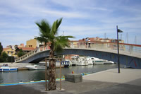 Studio gruissan 4pers , parking privé, piscine