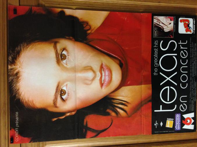 Affiche concert TEXAS