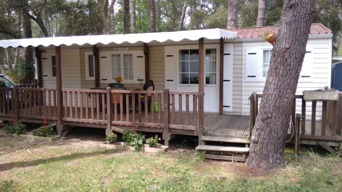 Mobilhome . Landes