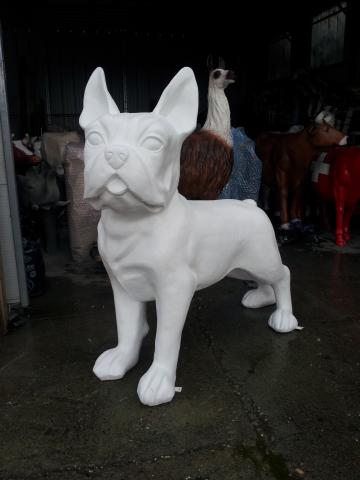 Bulldog en resine