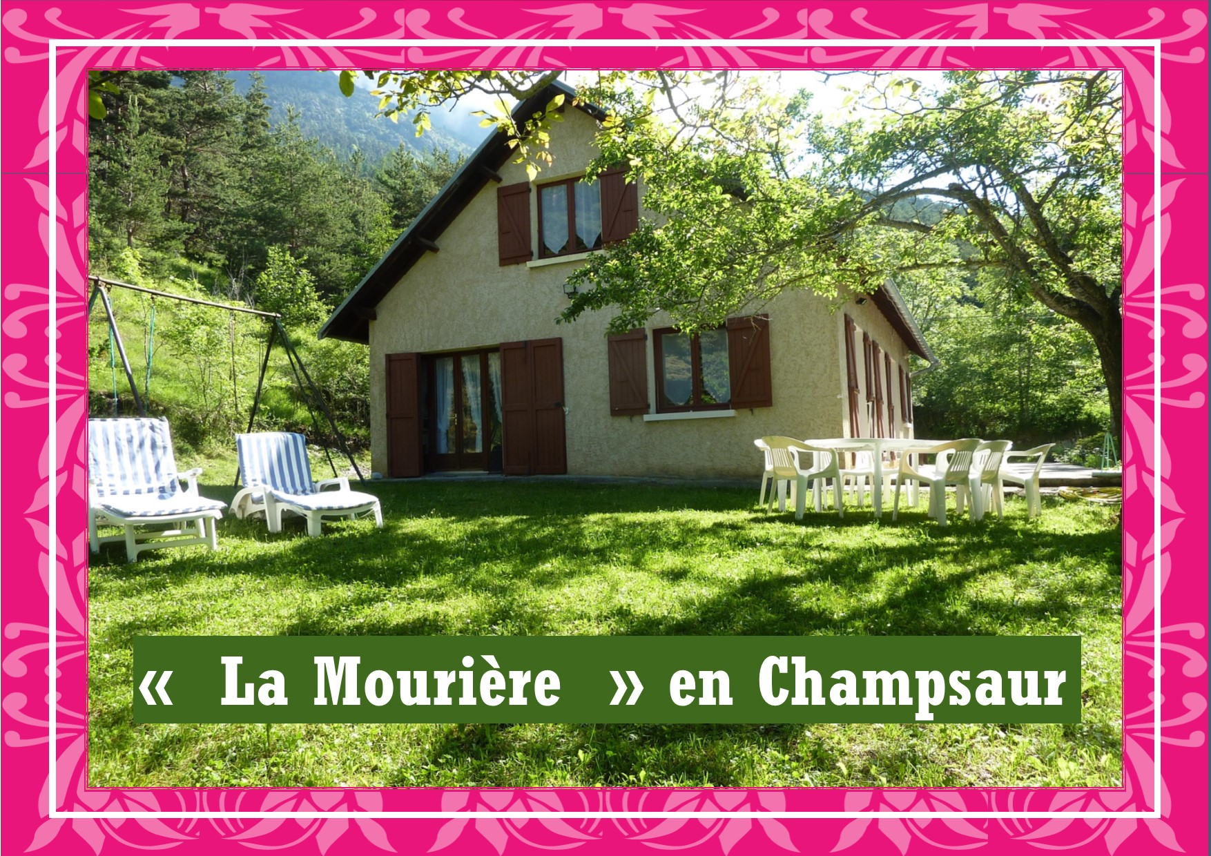 "La Mourière " en Champsaur - maison - 12 pers