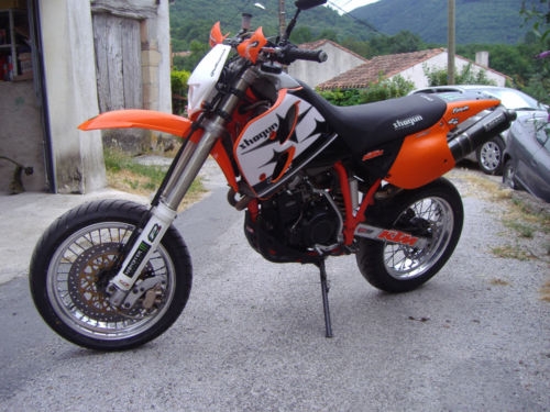 Ktm 620 supermotard  a remonter