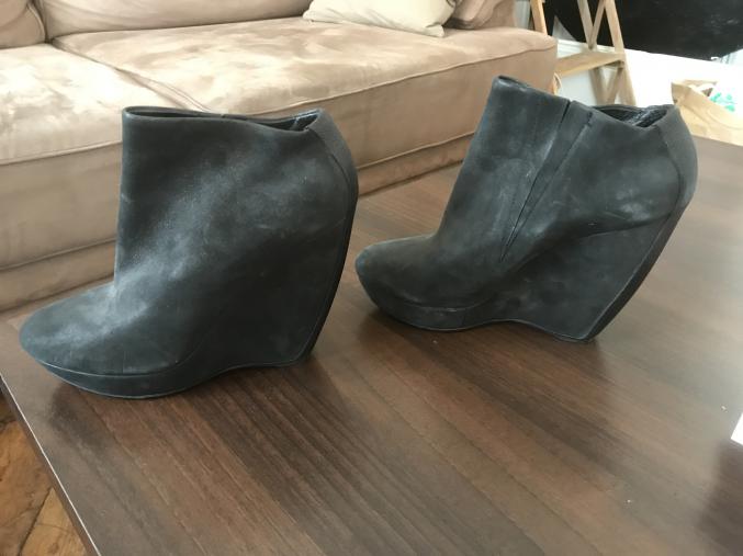 Boots Balenciaga nubuck T.38,5 NEUVES ORIGINALES