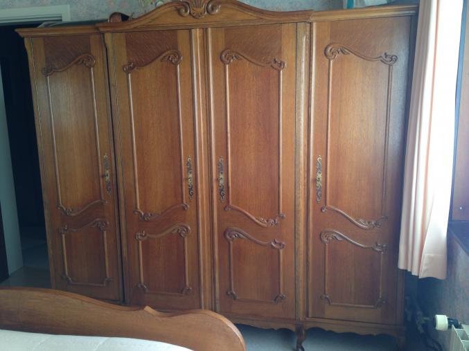 Chambre à coucher chêne